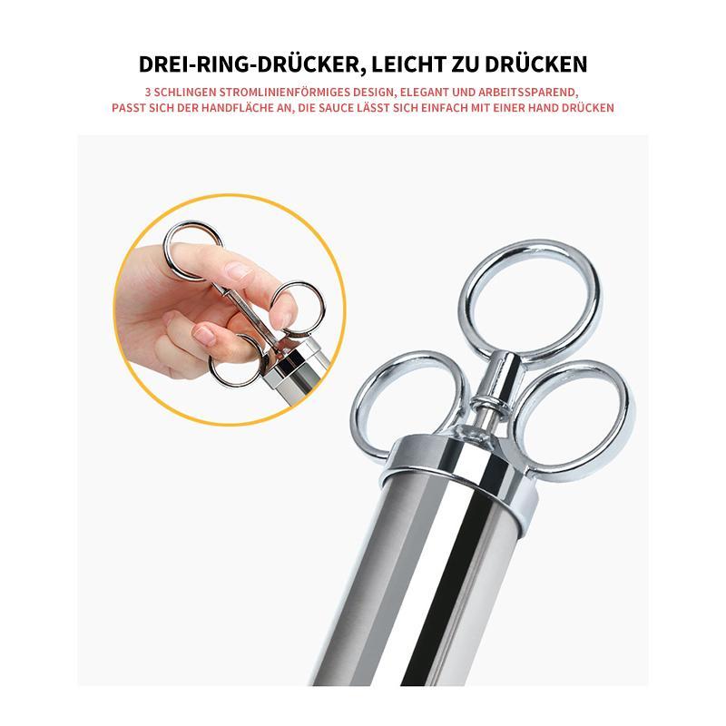 304 Gewürzspritze aus Edelstahl zu marinieren Fleisch in der Küche | Karnz