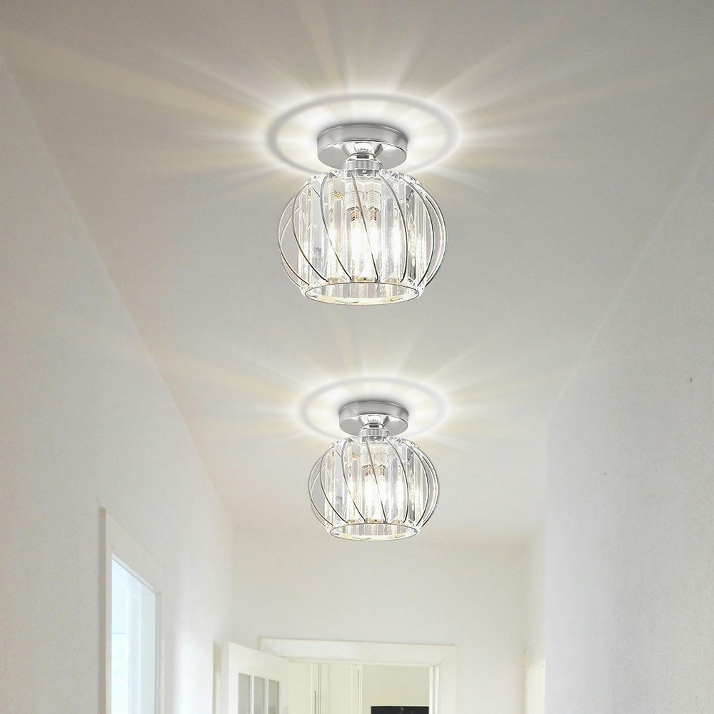 Glas Deckenleuchte | Karnz