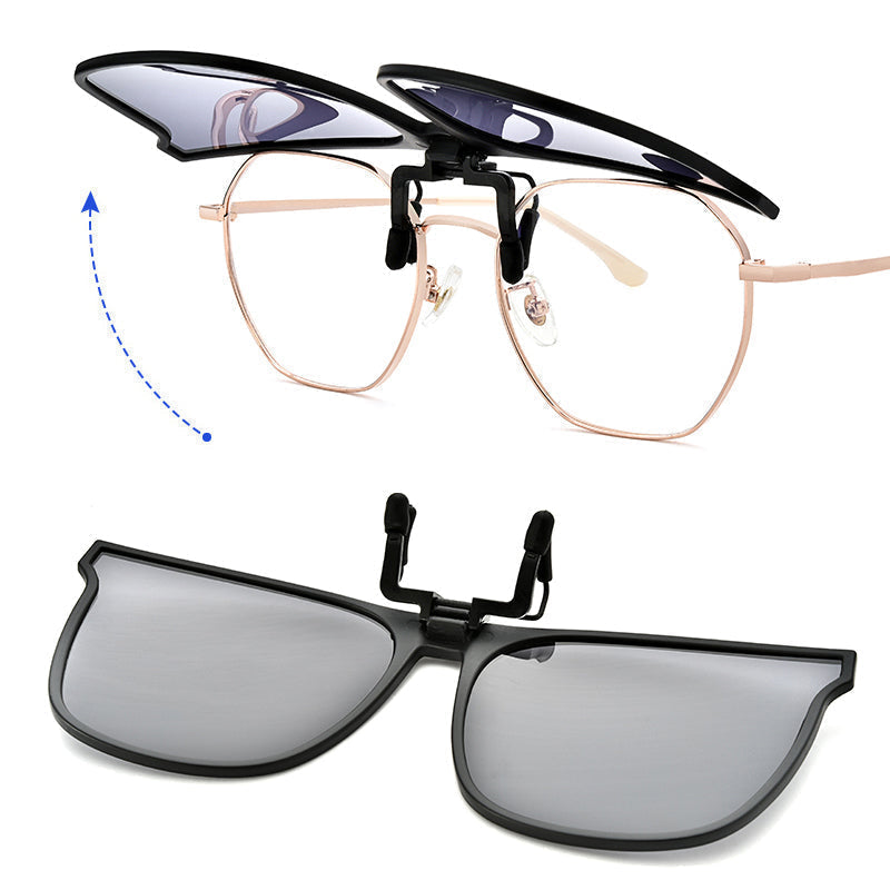 Karnz | Neue polarisierte Clip-on-Klappsonnenbrille