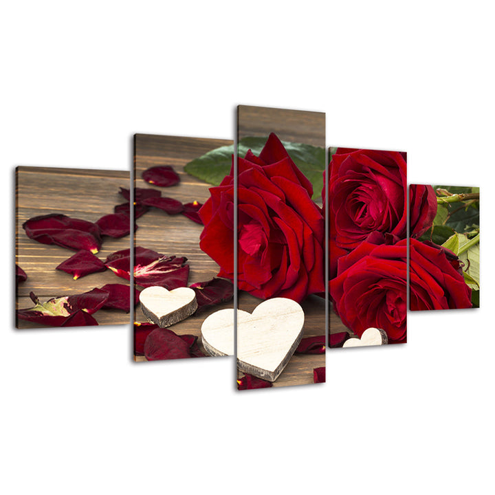 Rosen der Liebe – Leinwandbild
