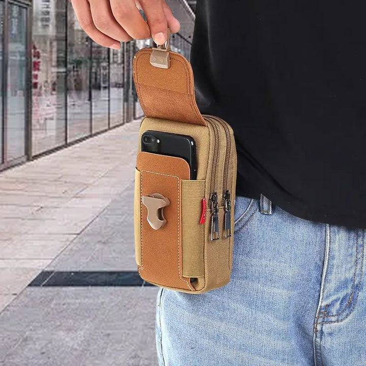 Multifunktionale Gürtel-Handytasche für Herren | Karnz
