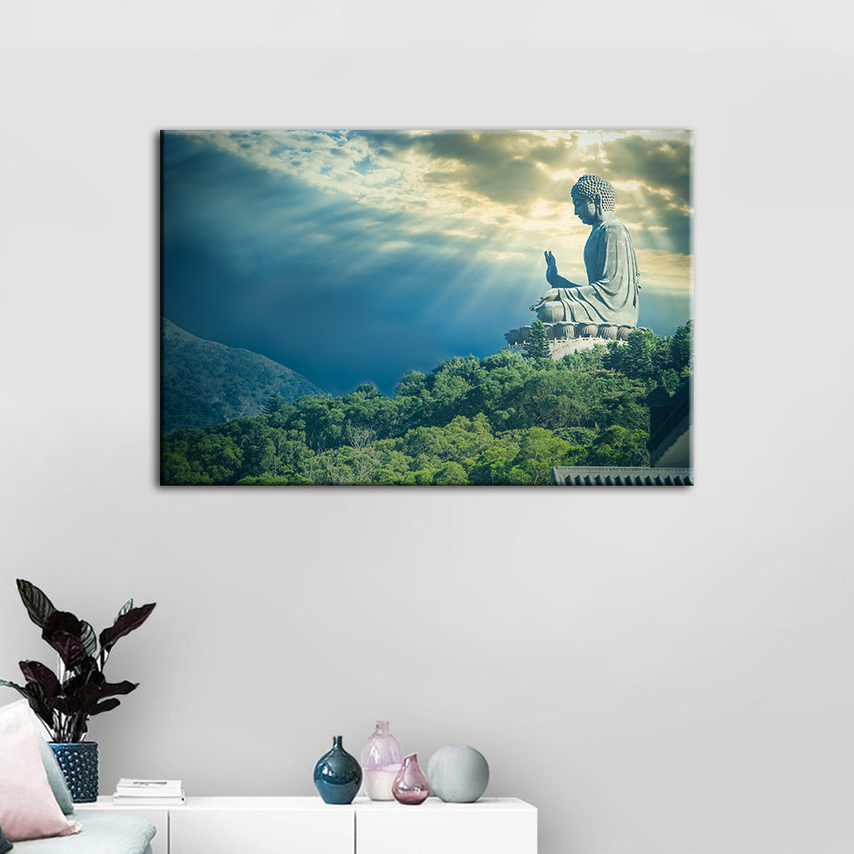Geheimer Himmel – Leinwandbild