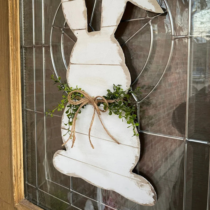 Osterhase Holz Türhänger Dekor | Karnz