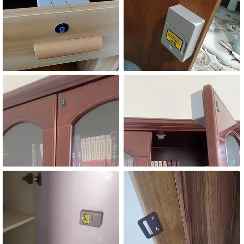 Elektronisches Schrankverschluss DIY für Holzschubladenschrank | Karnz