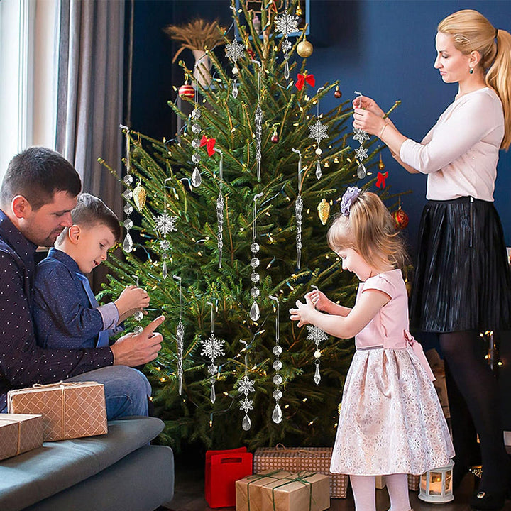Kristall Weihnachtsschneeflockendekoration | Karnz