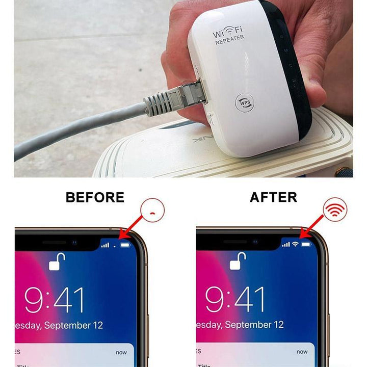 Kabelloser WLAN-Signalverstärker