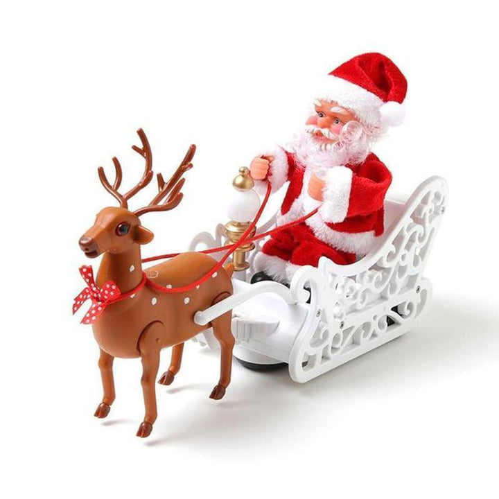 Elektrische Santa Claus Spielzeuge Musik Rentier | Karnz