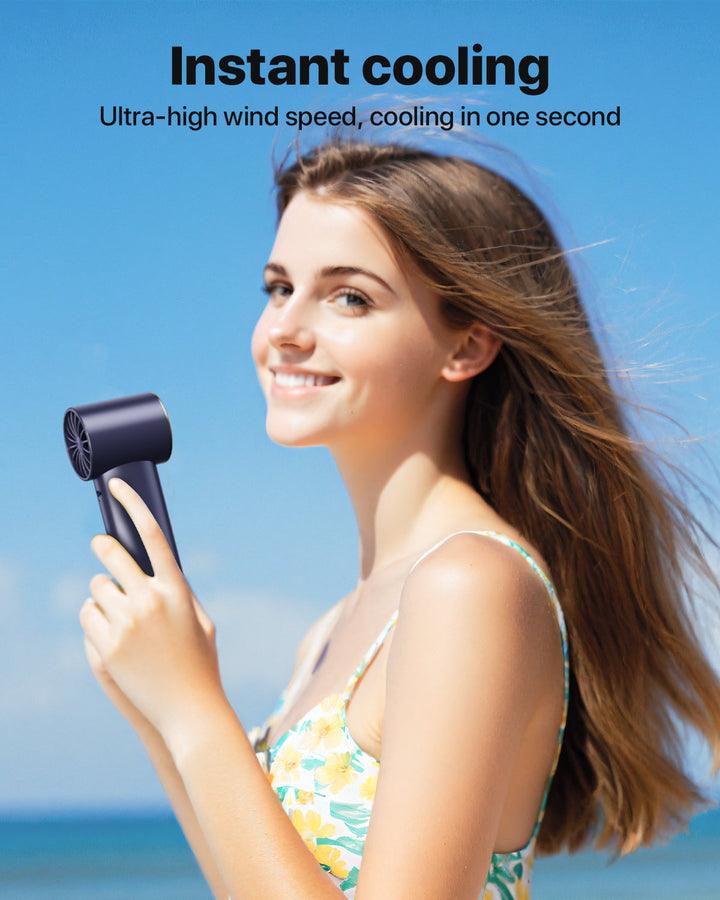 Tragbarer Handheld Turbo Ventilator - Hochgeschwindigkeitskühlventilator | Karnz