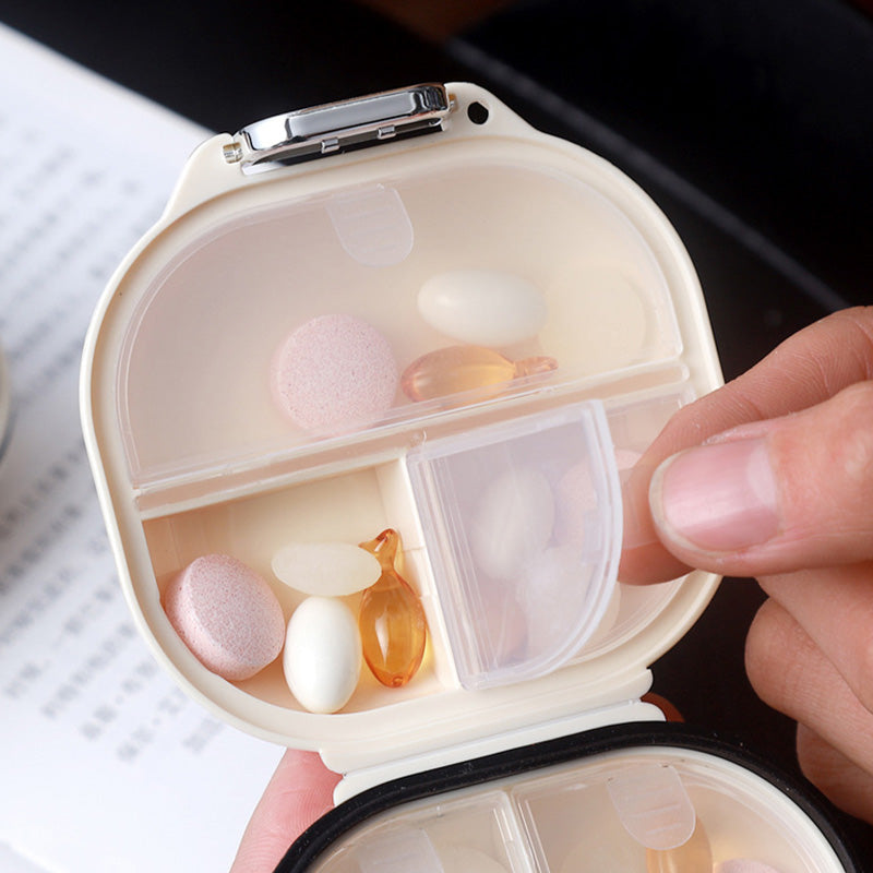Tragbare Pillendose für den täglichen Gebrauch