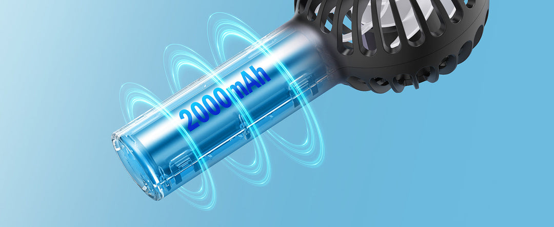 Mini tragbarer Ventilator Leistungsstarker tragbarer Ventilator Wiederaufladbar | Karnz