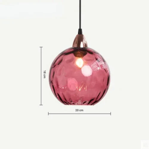 Glas Sphere Pendelleuchte - LumiSphere | Karnz