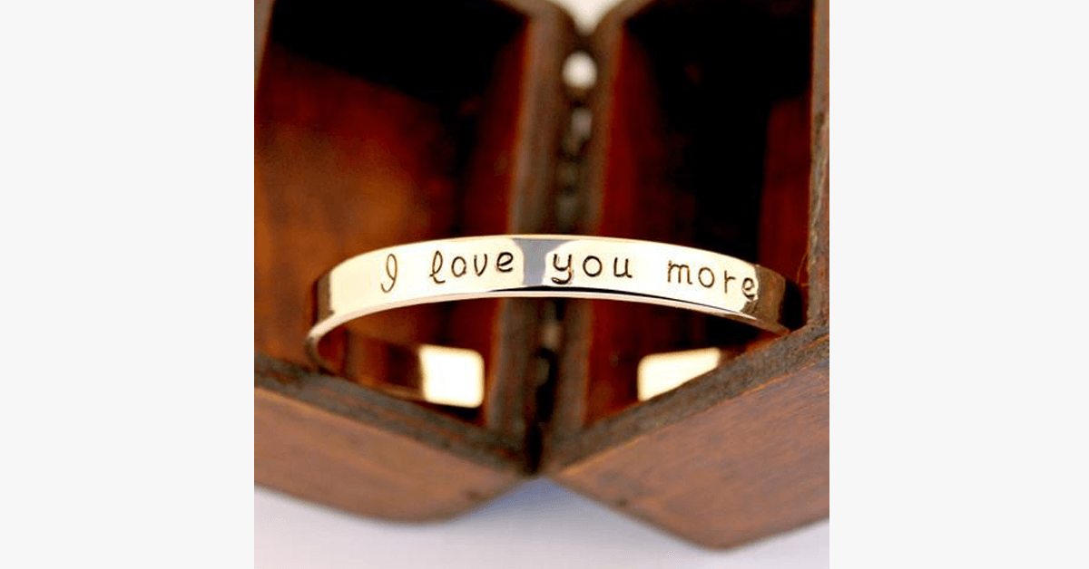 Ich liebe dich noch mehr Armbänder für jeden Anlass