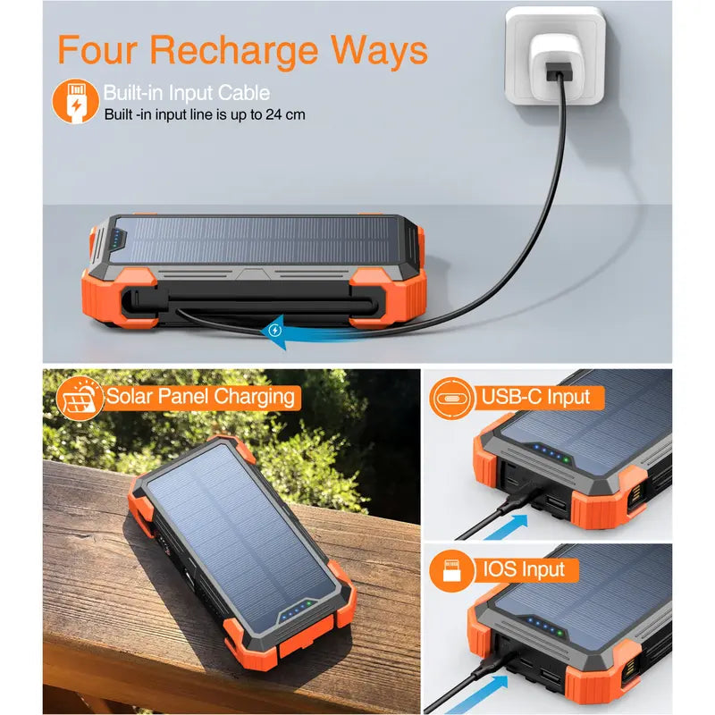 Rivanta Solar-Powerbank Notstrombank IPX4 | Karnz