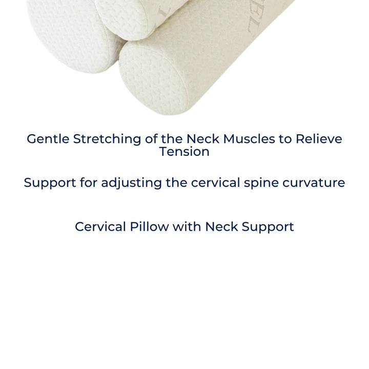 RelaxPosture Memory Foam Kissen für den Nacken – Perfekt zum Schlafen, Reisen und Schmerzlinderung mit ergonomischer Unterstützung Karnz