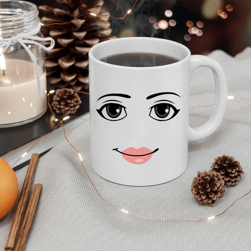 Emoji bedruckte Keramiktasse | Karnz