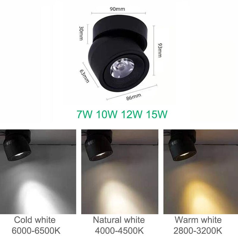 NordicLuxe – Minimalist LED spotlight with sophisticated design