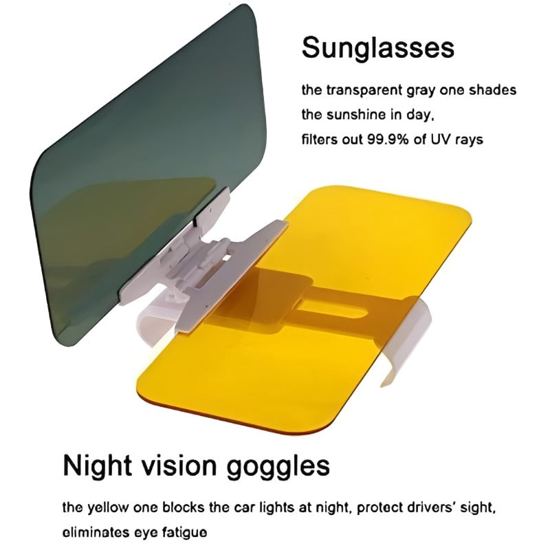 Blendschutz-Fahrvisierverlängerung für Tag und Nacht
