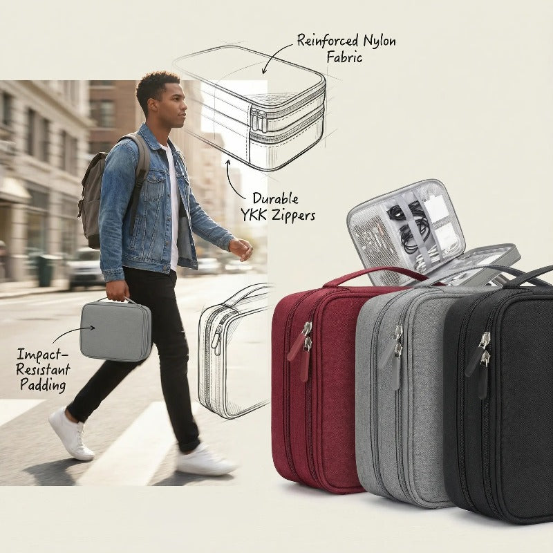 Triple Layer Tech Organizer Karnz