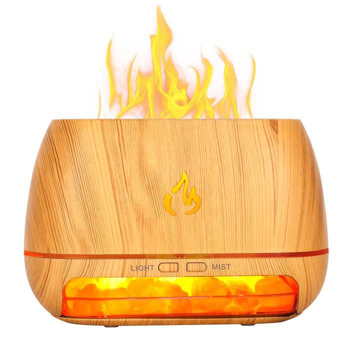 Woyuosn 3-in-1 Himalaya Salzrock Duft Diffuser Schüssel