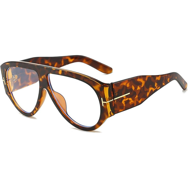 Oversized UV400 Flieger-Sonnenbrille Karnz