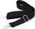 47 Zoll (ca. 119 cm) langer Ersatz-Schultergurt für Taschen | Gepolstert und verstellbar – Ideal für Reisetaschen, Laptoptaschen, Aktentaschen, Kamerataschen, Umhängetaschen, Wickeltaschen und mehr (Schwarz)