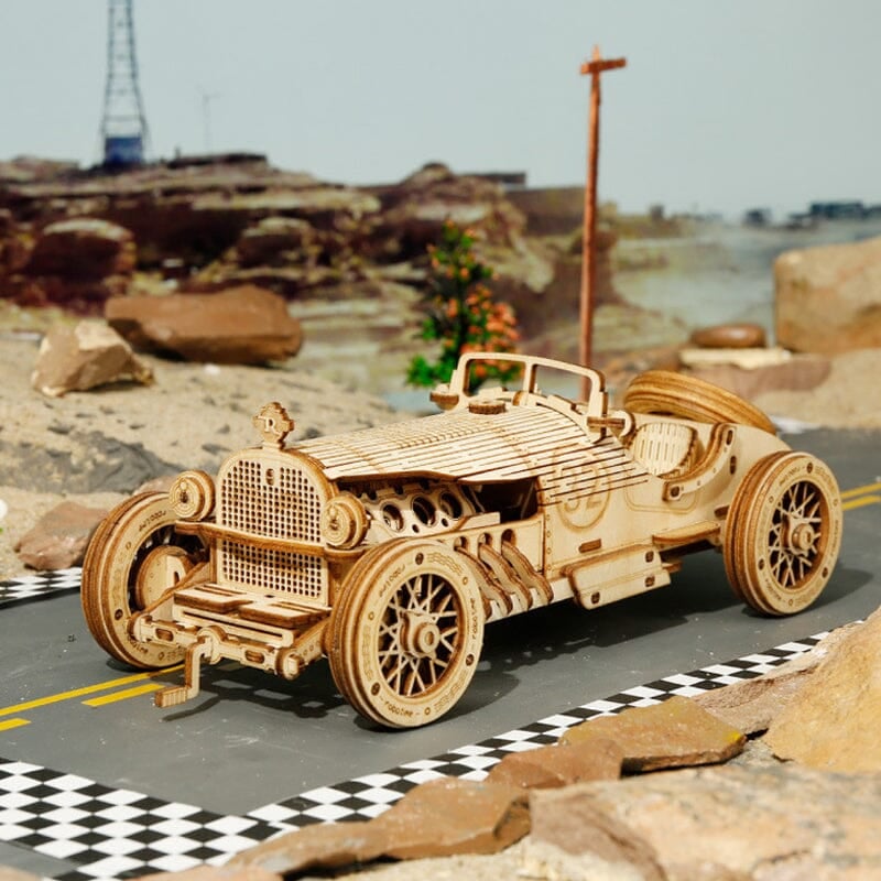 Super Holz-Mechanik-Modellpuzzle-Set