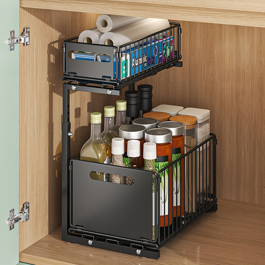 Ausziehbarer Unter-Schrank Organizer 2 Etagen | Karnz