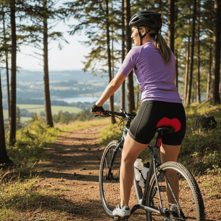 Damen-Radhose mit 4D-Gelpolsterung