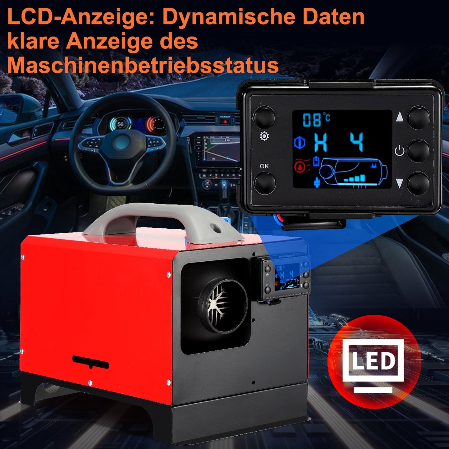 8KW 12V Standheizung Diesel Auto | Karnz