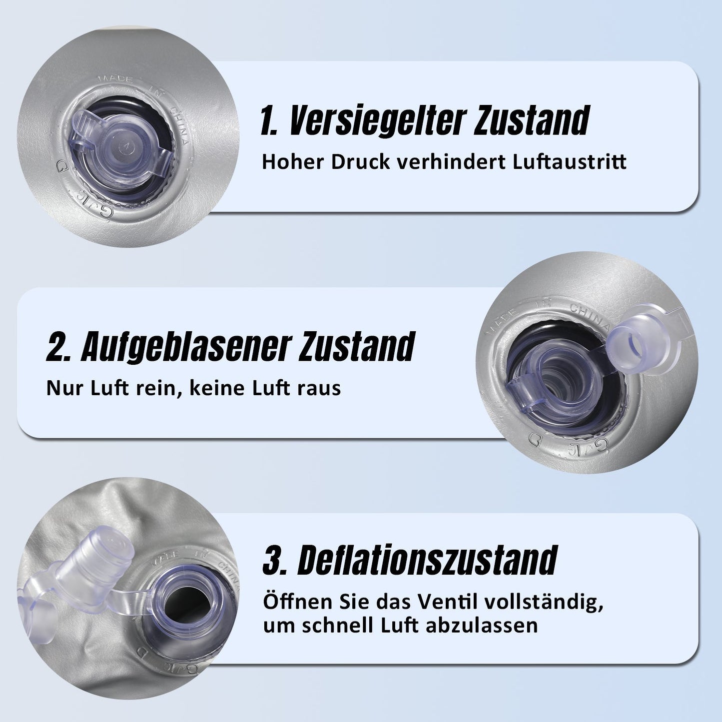 Luftbett Auto Luftmatratze mit Kopfkissen | Karnz