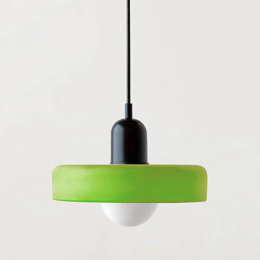 Skandinavische Pendelleuchte für Wohnzimmer und Esszimmer – Minimalistisches Design mit einstellbarer Höhe – Glas | Karnz