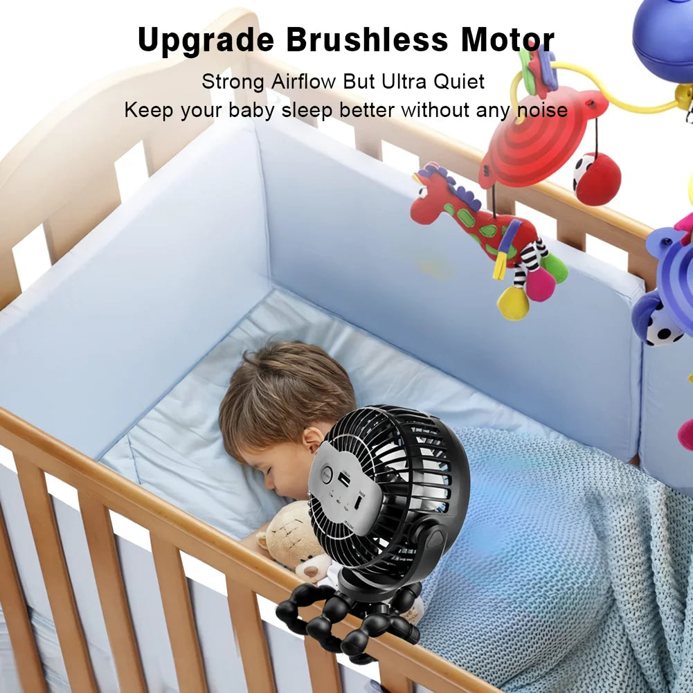 Kompakter Octopus Mini Ventilator | Karnz