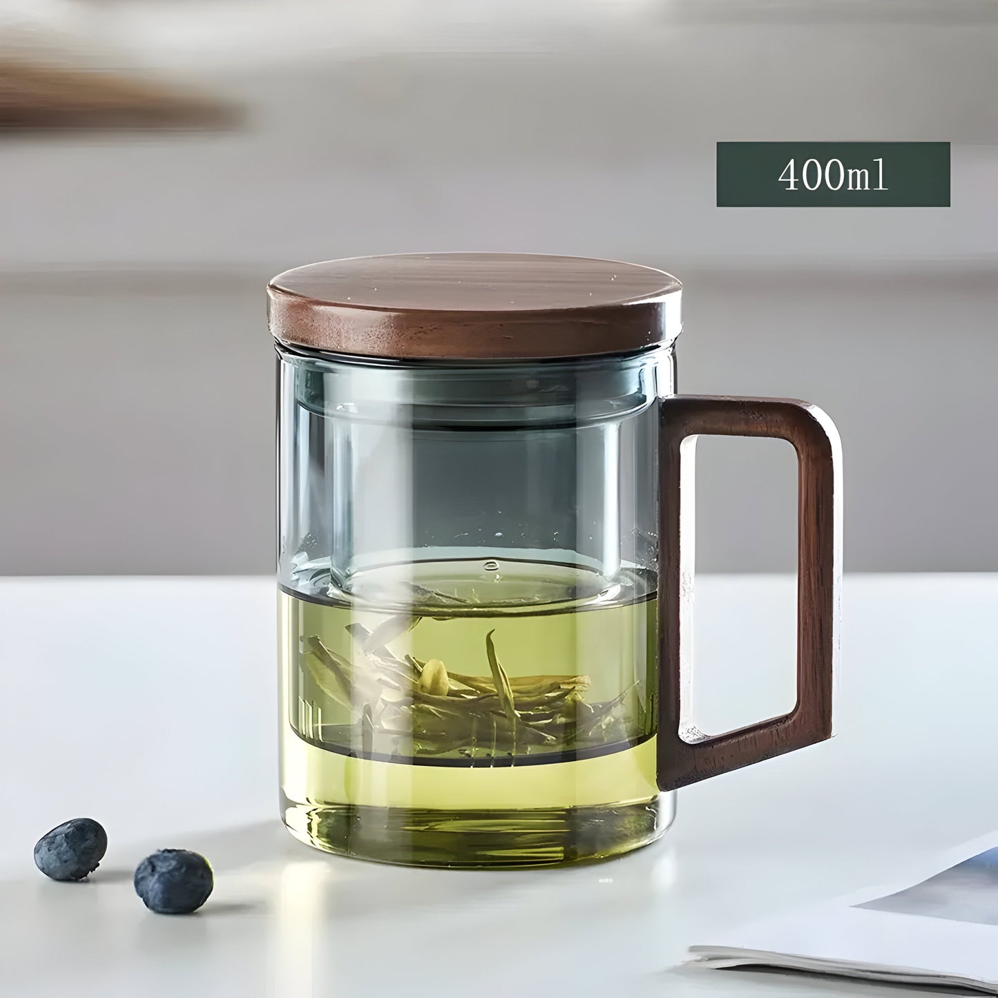 ArtisanBrew Cup – Hitzebeständige Teetasse aus Glas