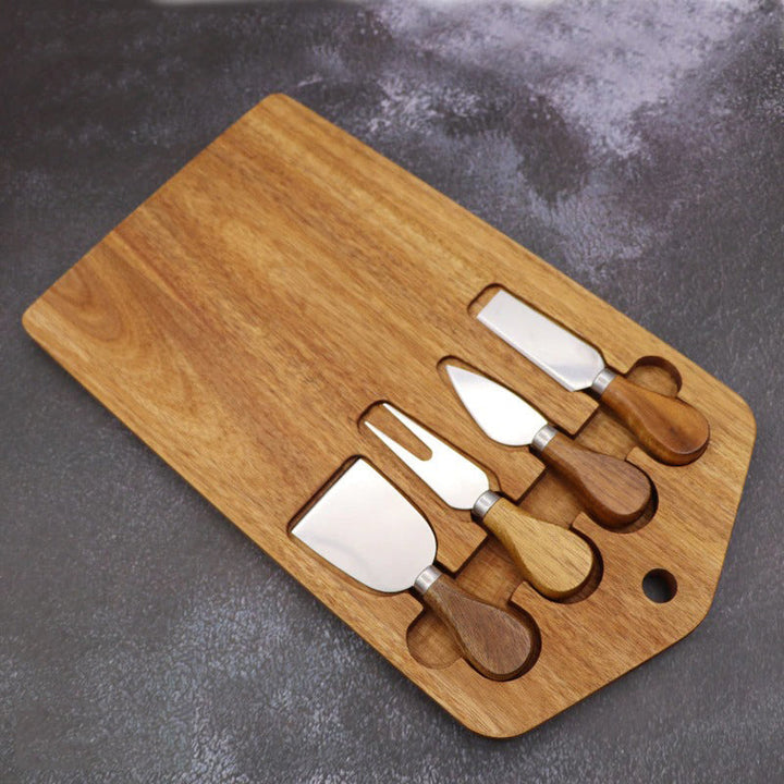 5pcs Käsetools Sets Käseplatten Schneider Messer Käsebrett Set | Karnz