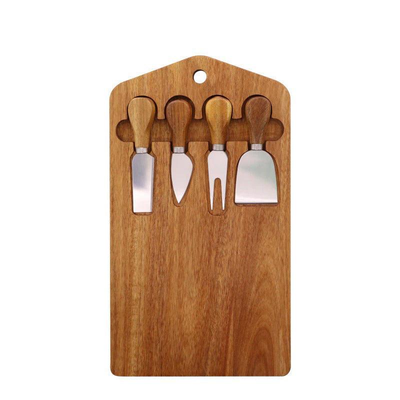 5pcs Käsetools Sets Käseplatten Schneider Messer Käsebrett Set | Karnz