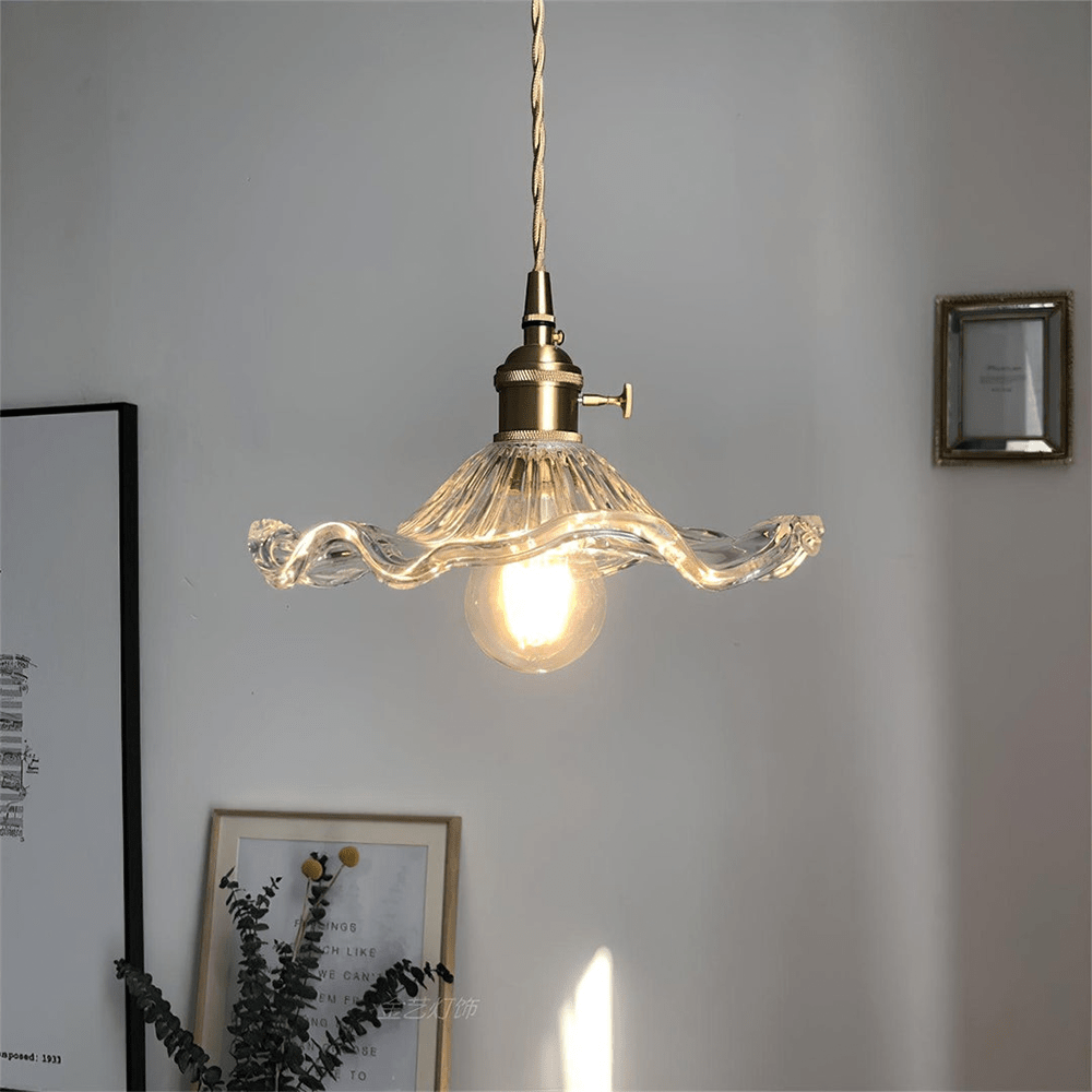 Stylische Hibiskusblumenlampe Karnz
