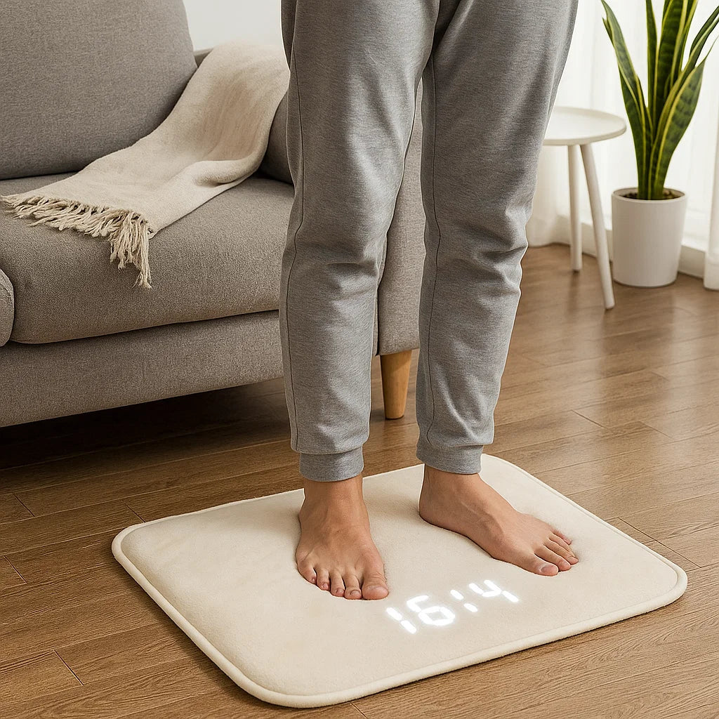 Fußmatte mit Smart-Wecker