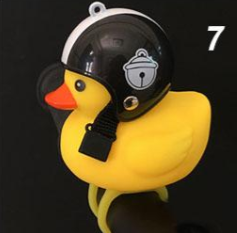 Kleine gelbe Entenfahrradklingel Karnz