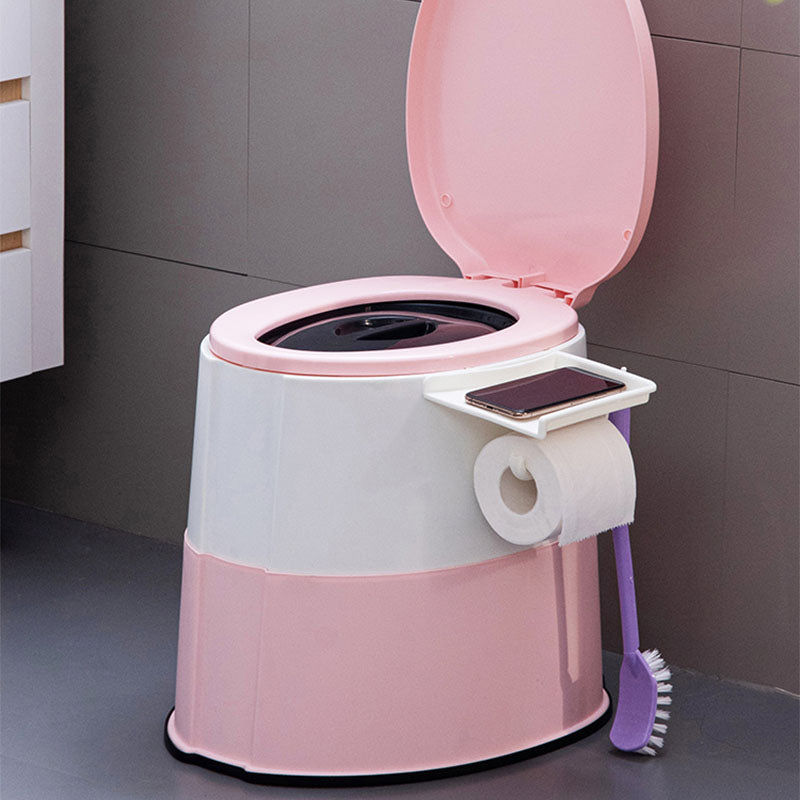 Zeitgenössische Kunststoff-Wandtoilette mit Toilettensitz für das Badezimmer