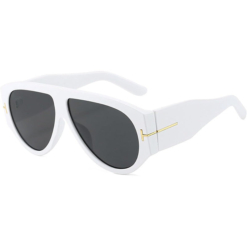 Oversized UV400 Flieger-Sonnenbrille Karnz