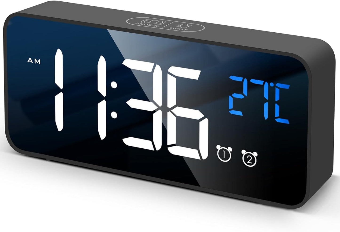 11,5-Zoll-Digitaluhr mit Kalender und 19 Erinnerungen – Claryon
