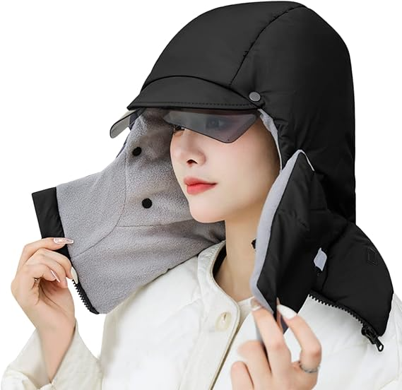 Winddichtes Reitmasken mit Schutzbrille | Karnz
