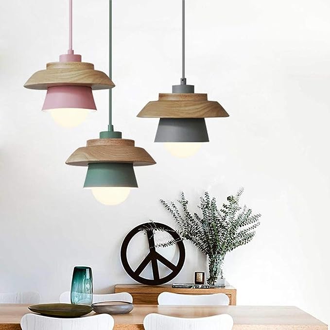 Pendelleuchten aus nordischem Holz
