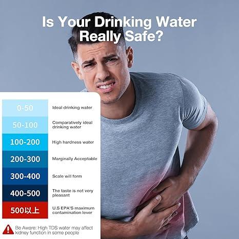 TDS-Messgerät 3-in-1 Digitaler Wasserqualitätstester | Karnz