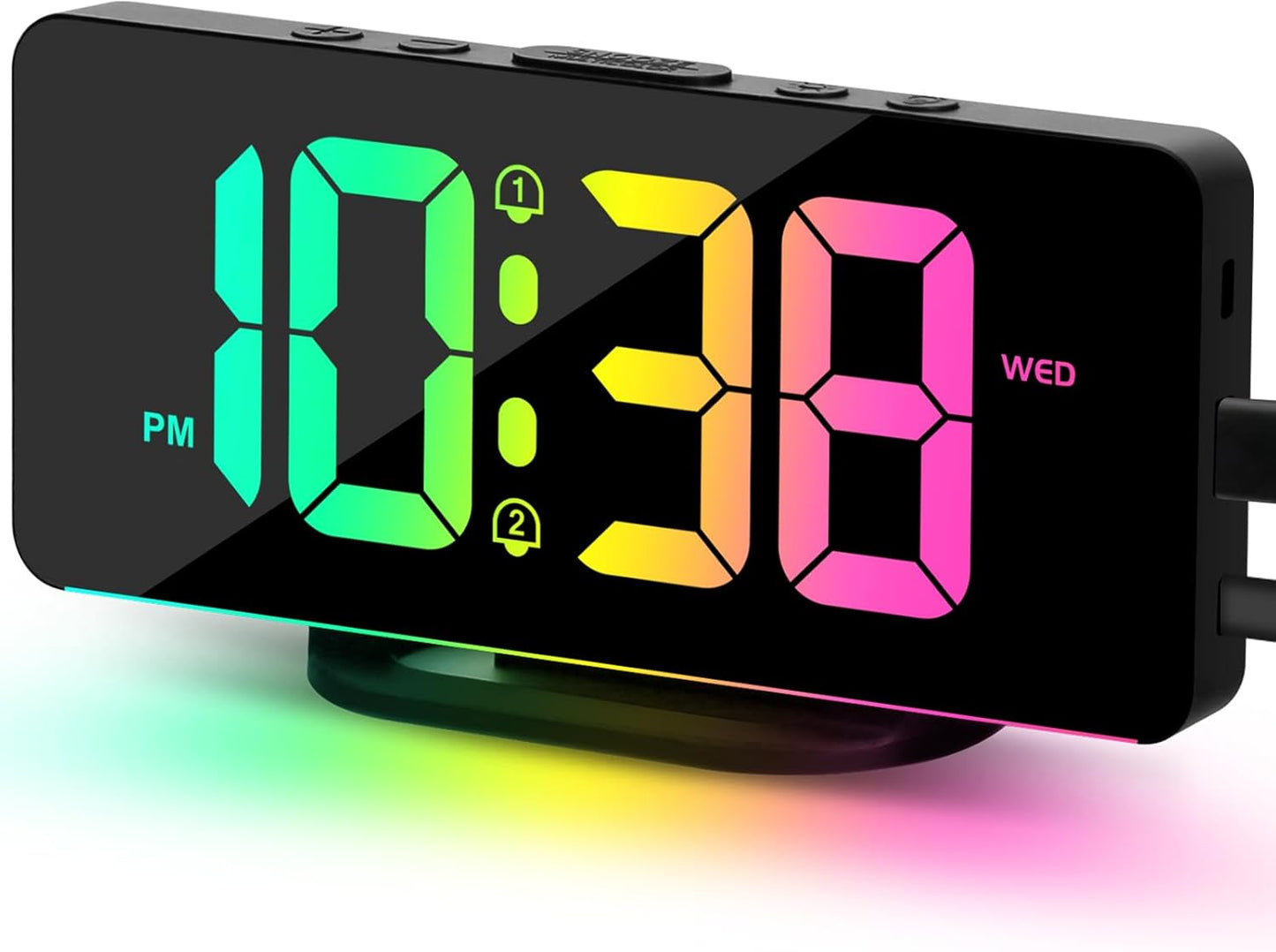 11,5-Zoll-Digitaluhr mit Kalender und 19 Erinnerungen – Claryon