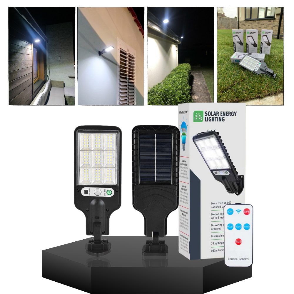 Solar-LED-Außenleuchte mit Bewegungssensor – Raylux Motion | Karnz