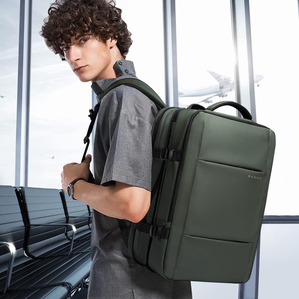 Erweiterbarer 26–45L wasserdichter Reisen-Rucksack mit Laptop-Fach & Duffle-Trage | Karnz