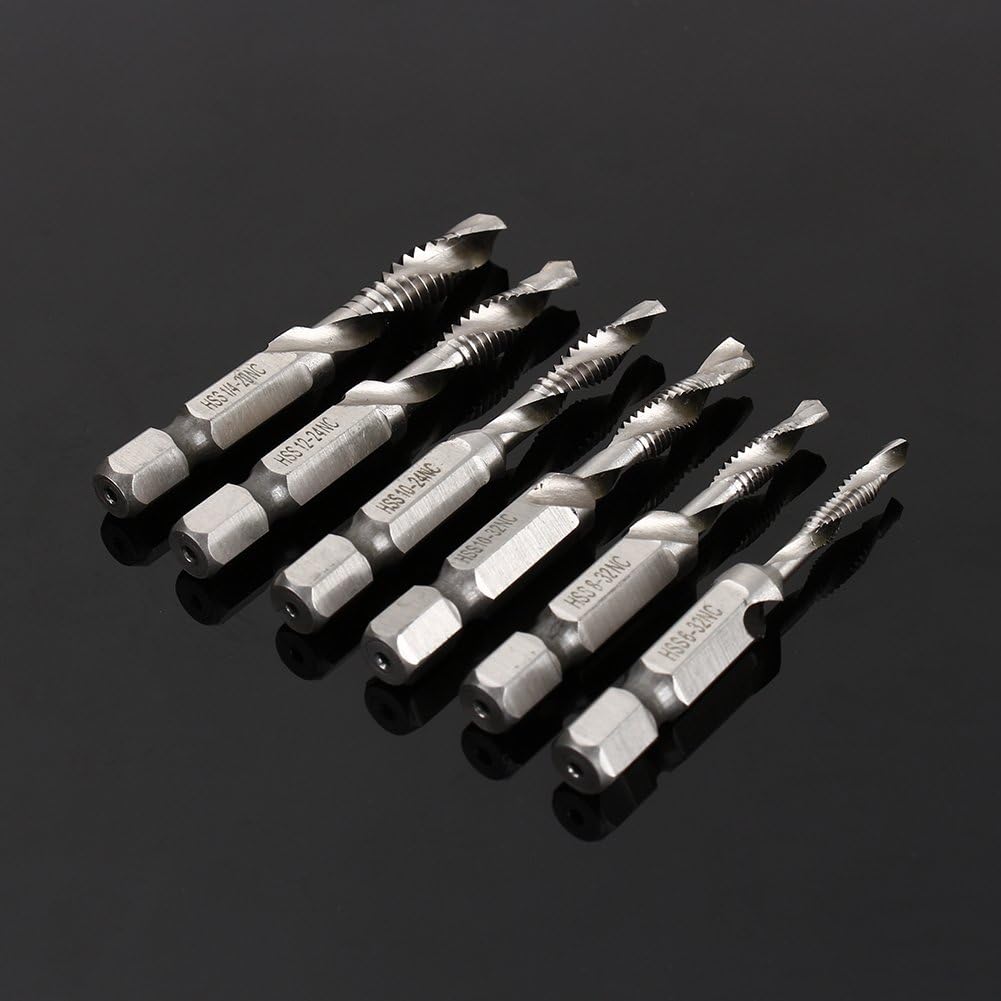 Schraubendreher, 6,35 mm (1/4") Schraubenteiler, 6 Stück Schlüssel | Karnz