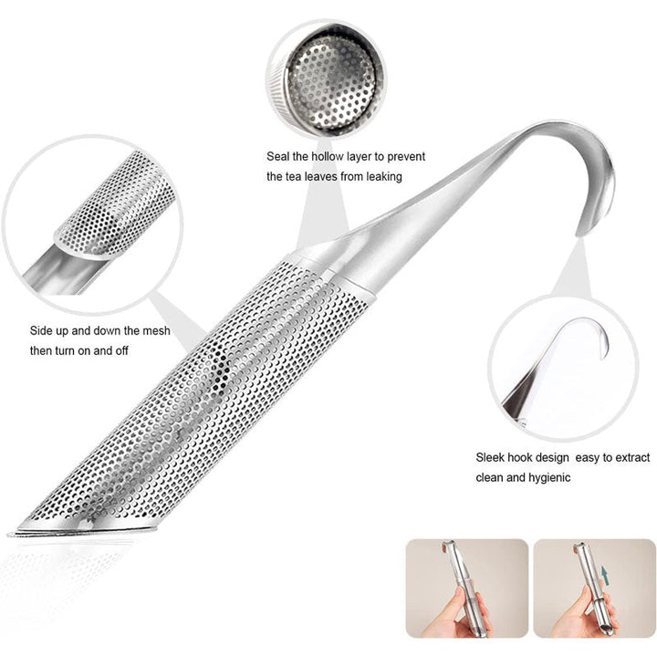 Edelstahl Tee-Filter Wiederverwendbarer Tee-Infuser | Karnz