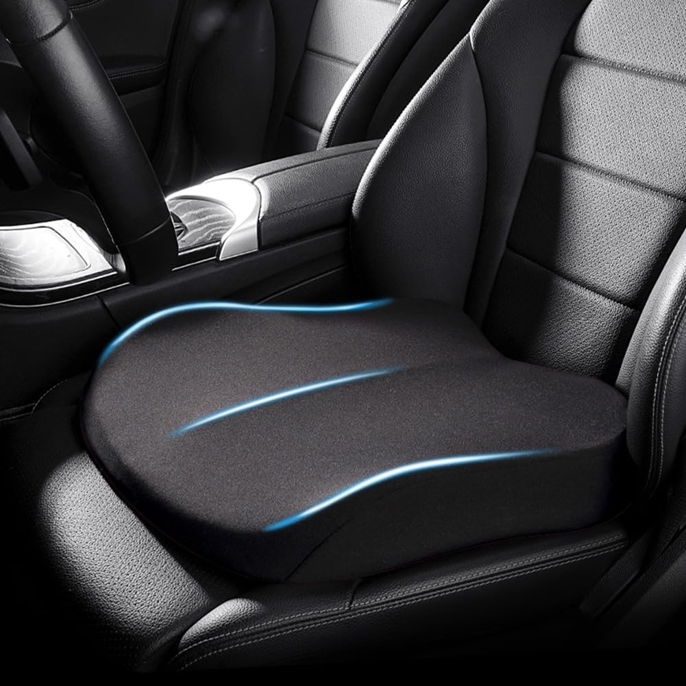 ZitComfort Ergonomisches Sitzkissen für Auto & Büro – Bessere Sitzhöhe und Haltung | Karnz